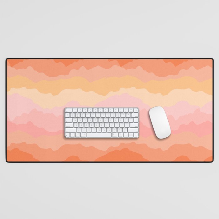 Summer Beach Sunset Sunrise Desk Mat Gallery Image 1