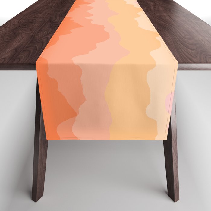 Summer Beach Sunset Sunrise Table Runner Gallery Image 1