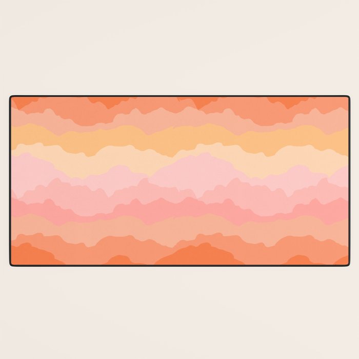 Summer Beach Sunset Sunrise Desk Mat Gallery Image 3