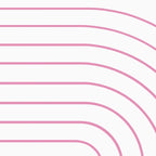 Minimal Arch XXVI White and Pink Modern Geometric Lines Coffee Mug Gallery Image 2