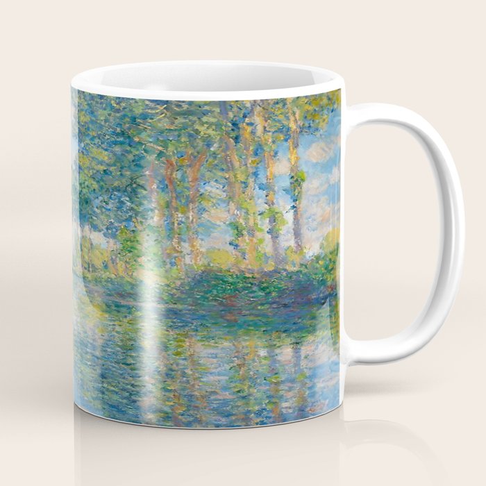 Claude Monet - Poplars on the Epte (1891) Coffee Mug Gallery Image 1