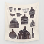 Pottery and Patterns #2 Wall Tapestry Gallery Image 4
