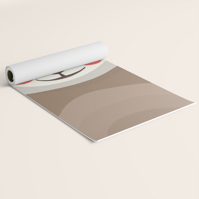 Sloth Animal Portrait Yoga Mat Gallery Image 2