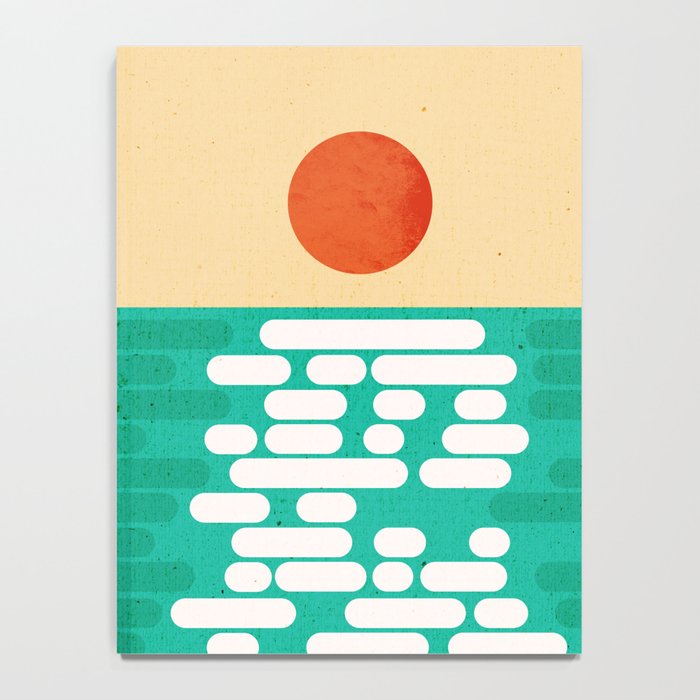 Sun over the sea Notebook Gallery Image 4