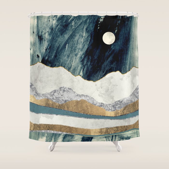 Bold Sky Shower Curtain Gallery Image 1