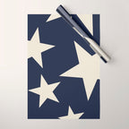 The Hamptons Big Ol' Stars Wrapping Paper Gallery Image 1