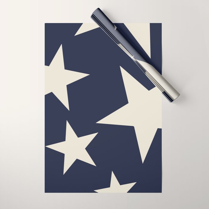 The Hamptons Big Ol' Stars Wrapping Paper Gallery Image 1