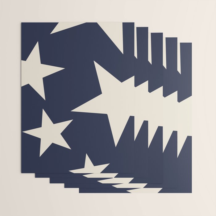 The Hamptons Big Ol' Stars Wrapping Paper Gallery Image 3