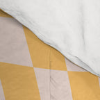 Check I - Yellow Twist â Checkerboard Print Comforter Gallery Image 4