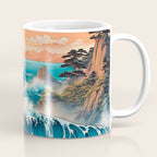 The Urge - A Contemporary Ukiyo-e Nature Landscape Coffee Mug Gallery Image 1