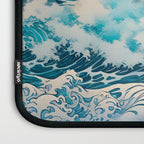 The Urge - A Contemporary Ukiyo-e Nature Landscape Laptop Sleeve Gallery Image 3