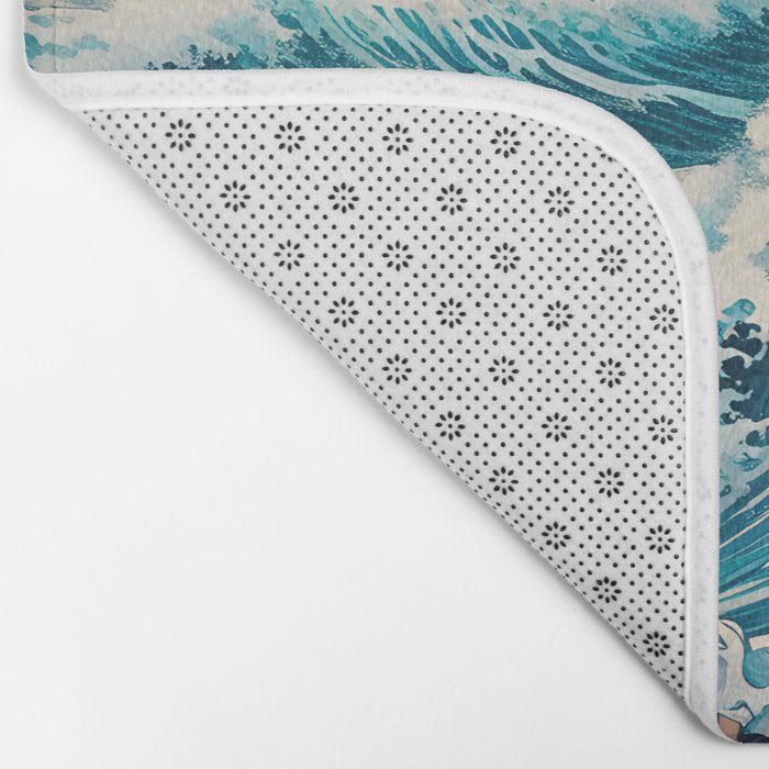 The Urge - A Contemporary Ukiyo-e Nature Landscape Bath Mat Gallery Image 2
