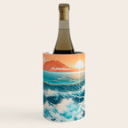 The Urge - A Contemporary Ukiyo-e Nature Landscape Wine Chiller Gallery Image 2