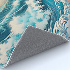 The Urge - A Contemporary Ukiyo-e Nature Landscape Rug Gallery Image 4