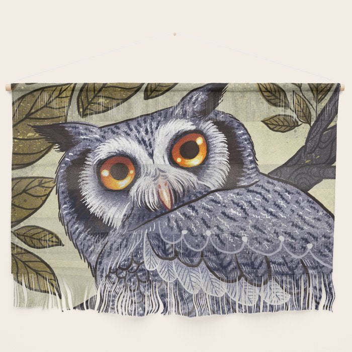 White Faced Owl Wall Hanging Gallery Image 1