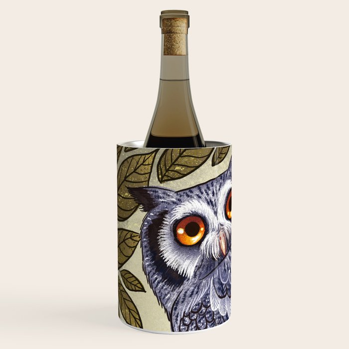 White Faced Owl Wine Chiller Gallery Image 2