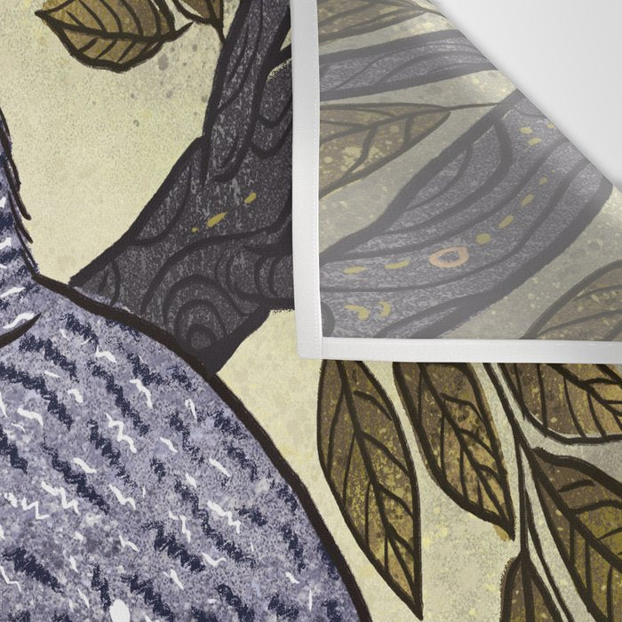 White Faced Owl Wall Tapestry Gallery Image 3