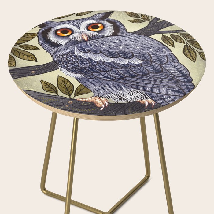 White Faced Owl Side Table Gallery Image 2