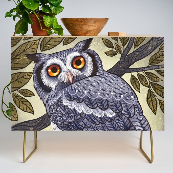White Faced Owl Credenza Gallery Image 1