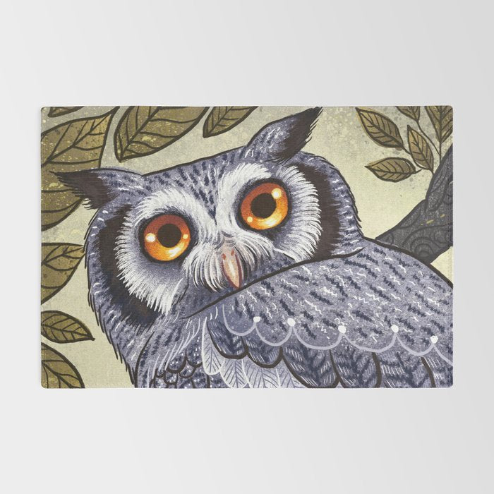 White Faced Owl Rug Gallery Image 2