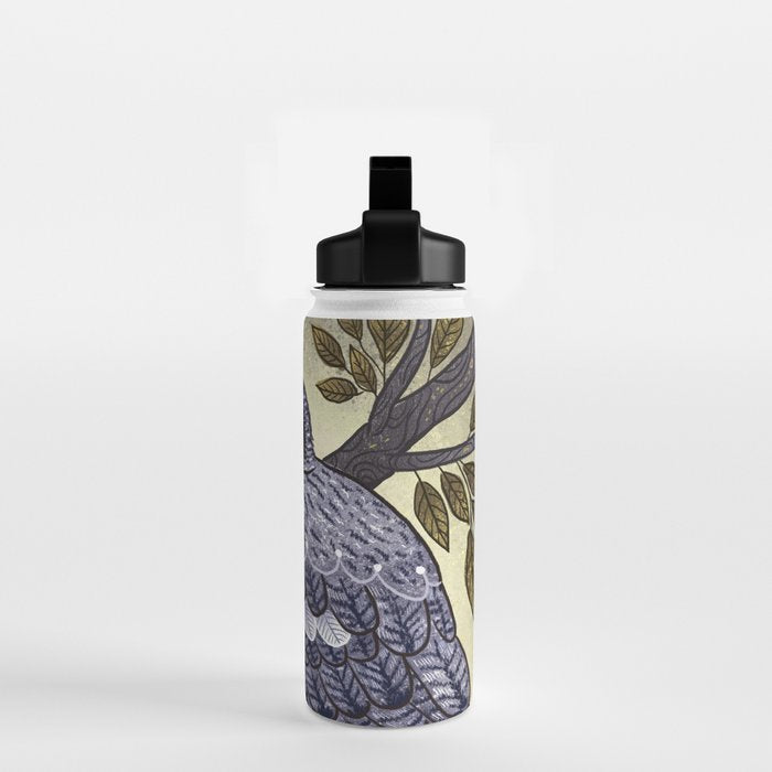 White Faced Owl Water Bottle Gallery Image 2