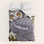 White Faced Owl Duvet Cover Gallery Image 6
