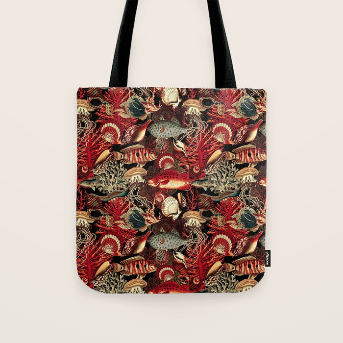 Fish and Corals Tote Bag Gallery Image 1