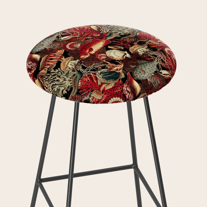 Fish and Corals Stool Gallery Image 2