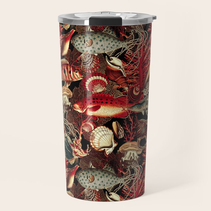 Fish and Corals Travel Mug Gallery Image 1