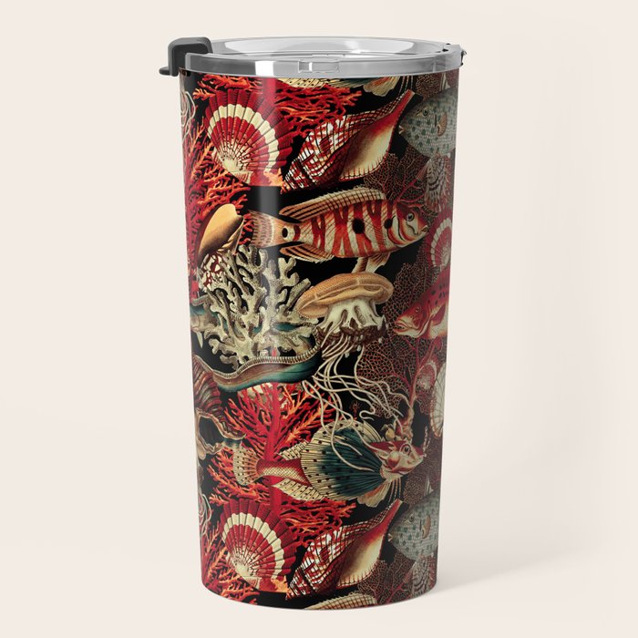 Fish and Corals Travel Mug Gallery Image 3