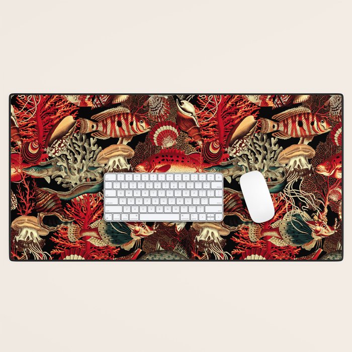 Fish and Corals Desk Mat Gallery Image 1