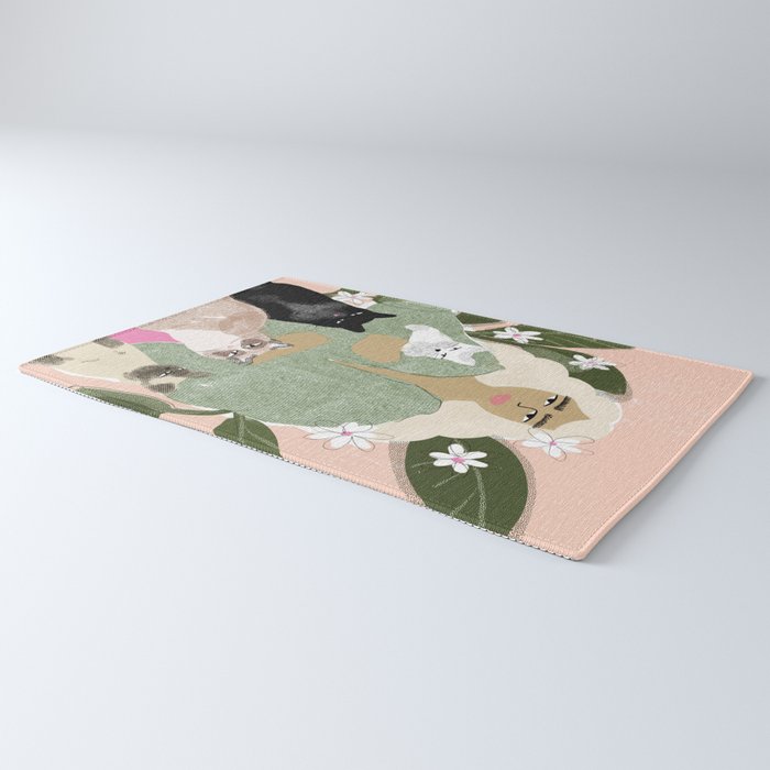 Cat Mom Rug Gallery Image 3