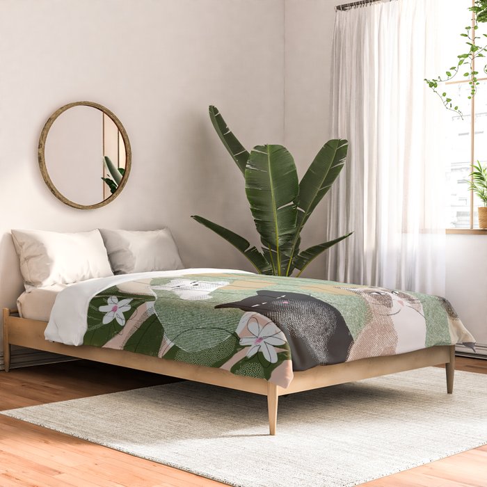 Cat Mom Comforter Gallery Image 2