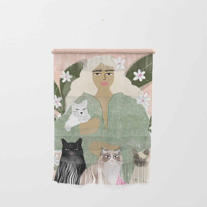 Cat Mom Wall Hanging Gallery Image 1