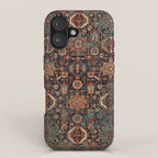 Vintage Traditional Moroccan Rug iPhone Case Gallery Image 1
