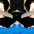 Picture of a Lady With Paint Smears Coffee Mug Gallery Image 2