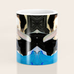 Picture of a Lady With Paint Smears Coffee Mug Gallery Image 4