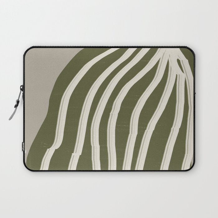 Modern Flower Laptop Sleeve Gallery Image 1