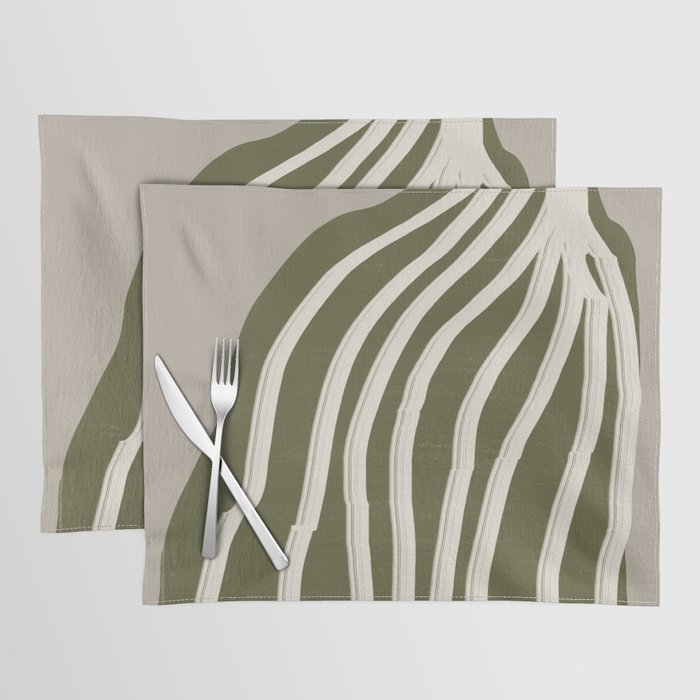 Modern Flower Placemat Gallery Image 1