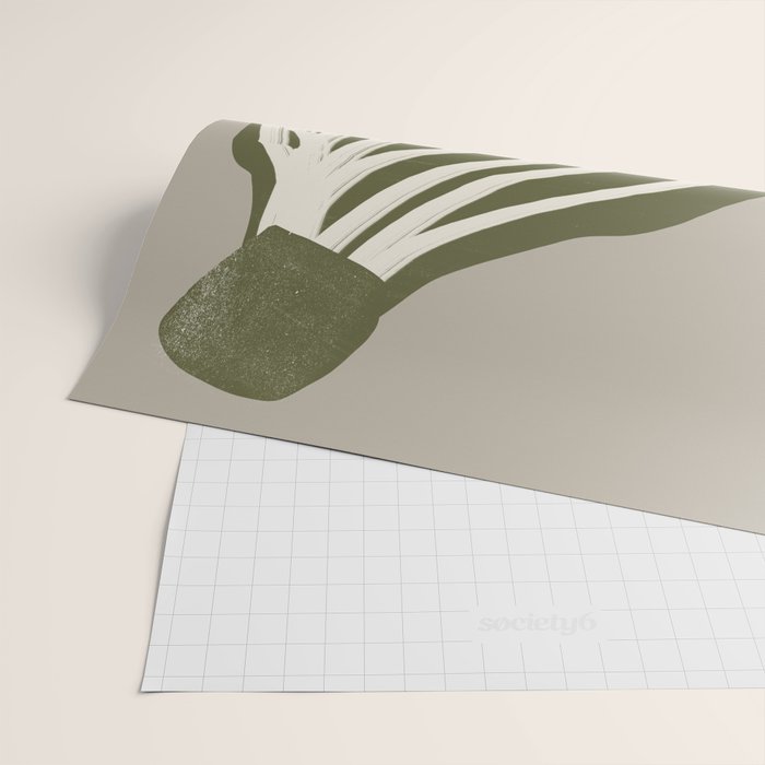 Modern Flower Wrapping Paper Gallery Image 2