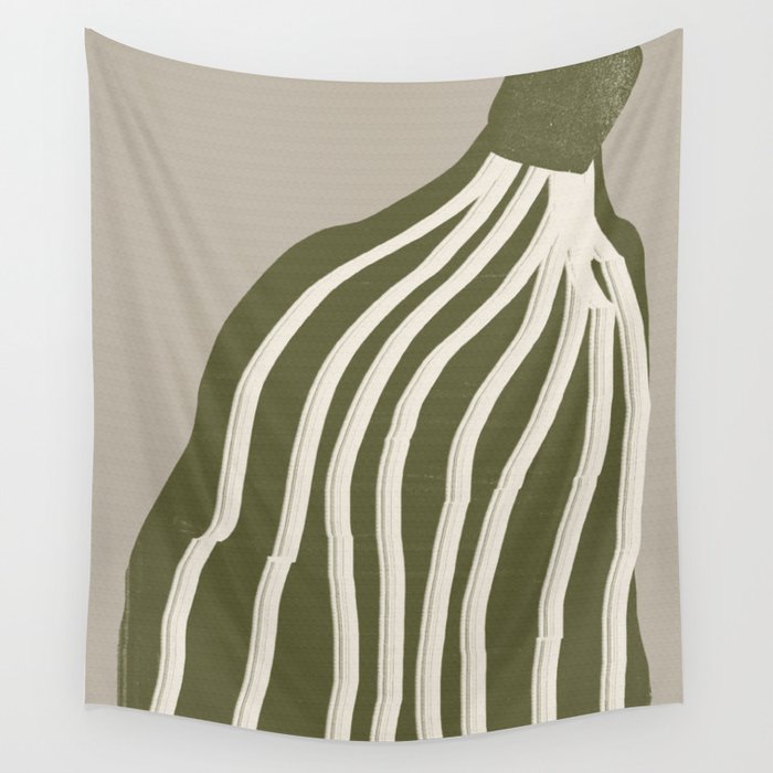 Modern Flower Wall Tapestry Gallery Image 4