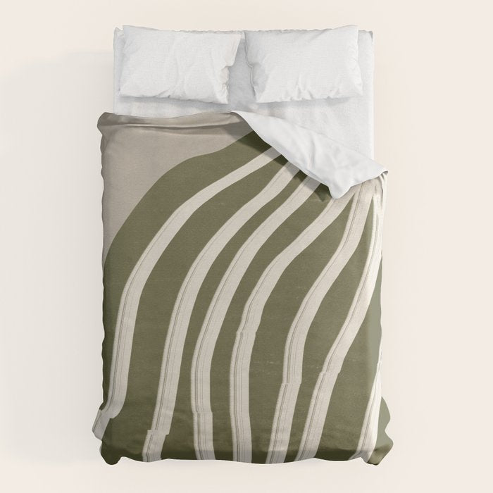 Modern Flower Duvet Cover Gallery Image 1