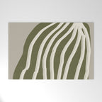 Modern Flower Welcome Mat Gallery Image 1