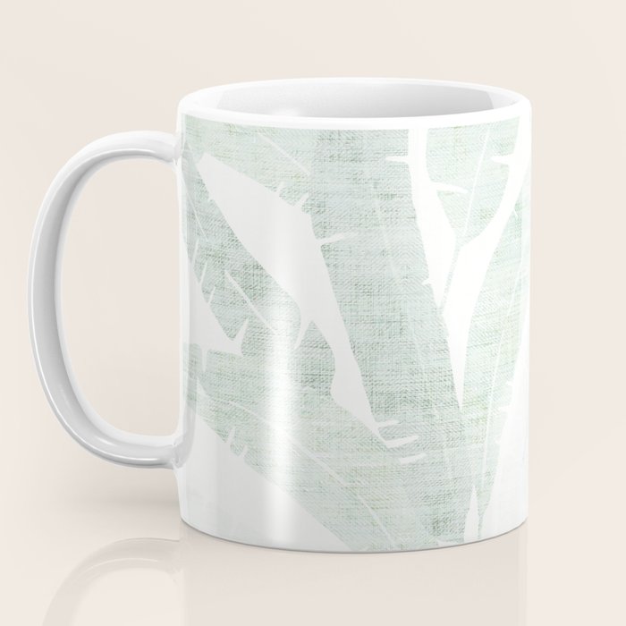 BANANA LEAF LIGHT Coffee Mug Gallery Image 3