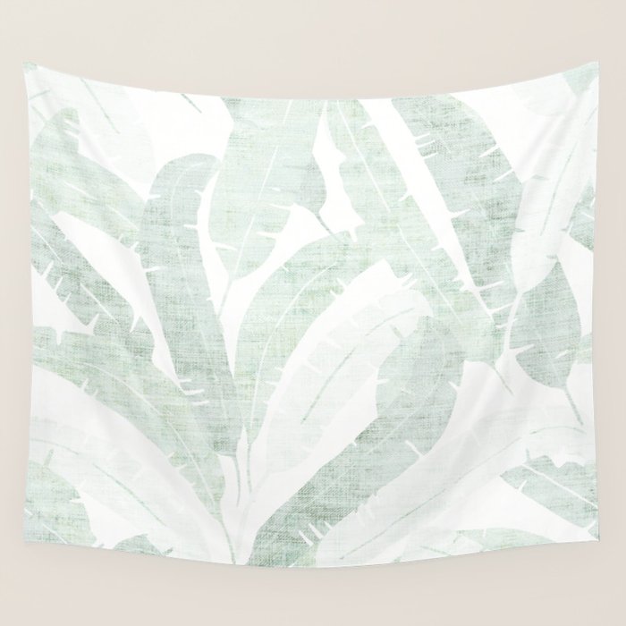 BANANA LEAF LIGHT Wall Tapestry Gallery Image 4