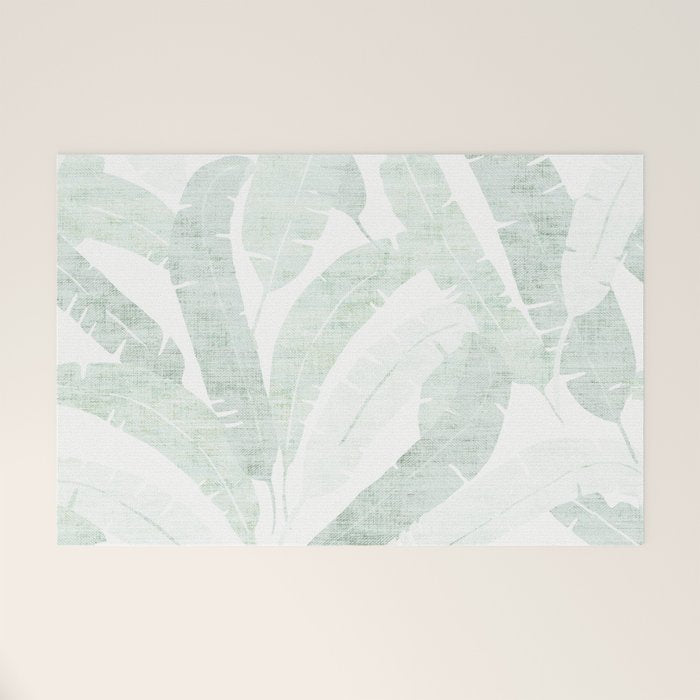 BANANA LEAF LIGHT Welcome Mat Gallery Image 1