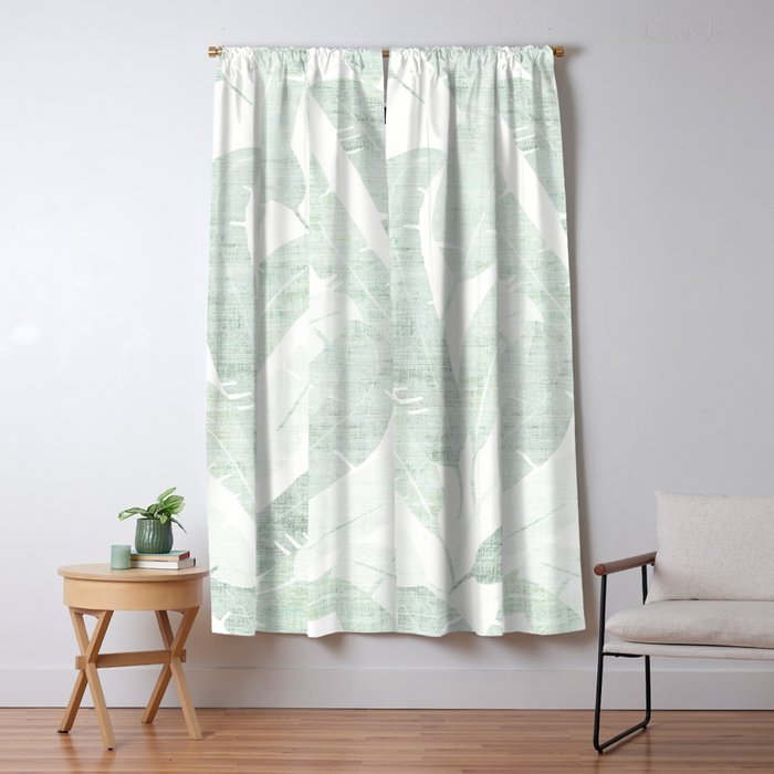 BANANA LEAF LIGHT Window Curtain Gallery Image 5