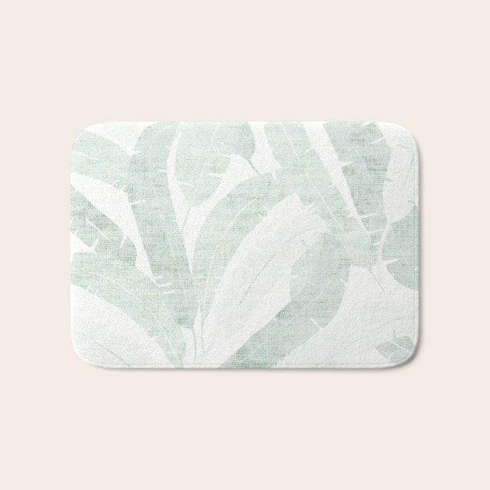 BANANA LEAF LIGHT Bath Mat Gallery Image 1