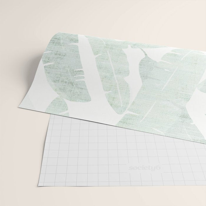 BANANA LEAF LIGHT Wrapping Paper Gallery Image 2