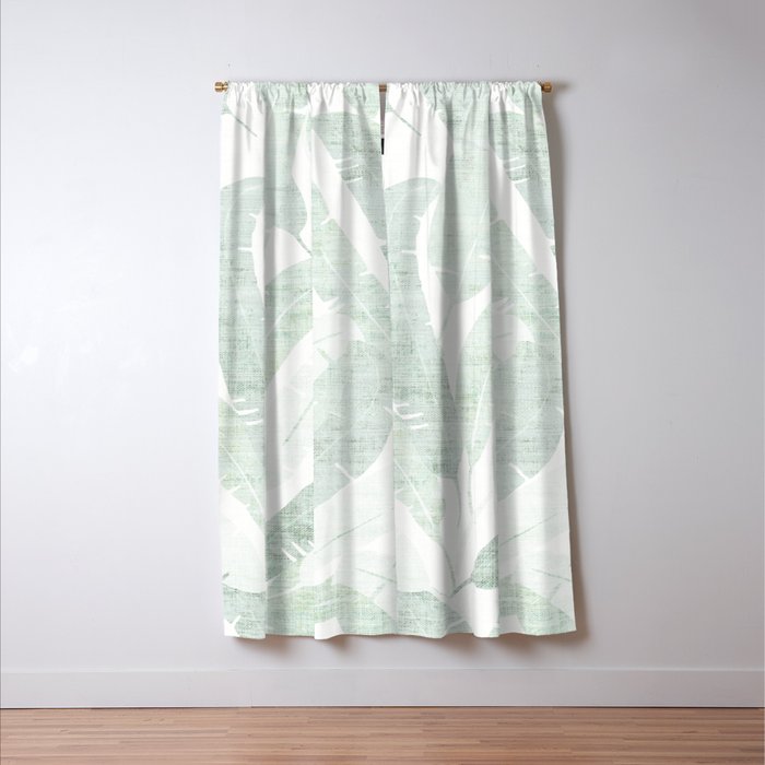 BANANA LEAF LIGHT Window Curtain Gallery Image 3